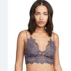 Free People Adella Smocked Bralette